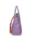 Rosalie Borsa a spalla da donna 100% pelle 06503-D87 VIOLET Chiara Ferretti