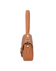 Viktoria Borsa a spalla da donna Vera pelle 06526-D17 CUOIO SCURO Chiara Ferretti