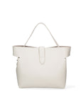 Damenhandtasche aus echtem Leder, hergestellt in Italien, 27 x 24 x 13 cm