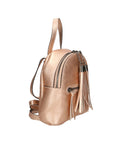 Morgana Damenrucksack aus echtem Leder, hergestellt in Italien, 16 x 17 x 5 cm