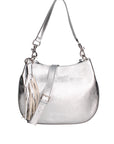Elyana Borsa a spalla da donna Vera pelle 07316-DL1 ARGENTO Chiara Ferretti