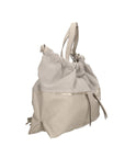 Firenze Borsa a mano da donna Vera pelle 01838-D86 GRIGIO PERLA PEARL GREY Chiara Ferretti