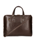 Fabiana Borsa a mano unisex Vera pelle 9033-TMORO DARK BROWN Chiara Ferretti