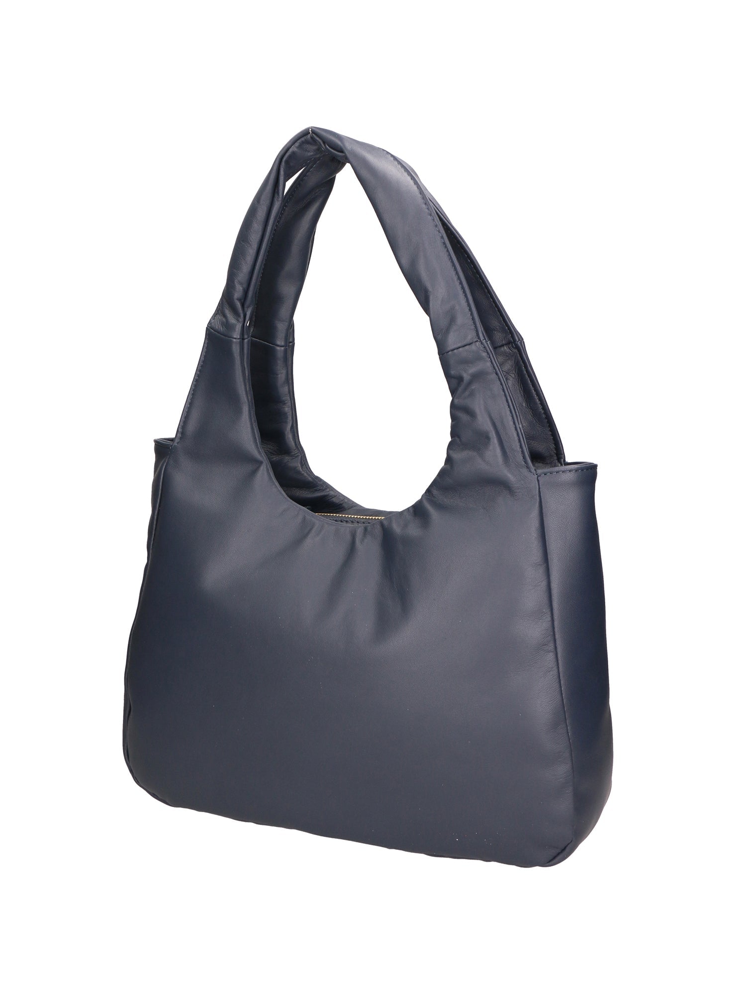 Wendy Borsa a spalla da donna Vera pelle 06502-S24 BLU JEANS Chiara Ferretti