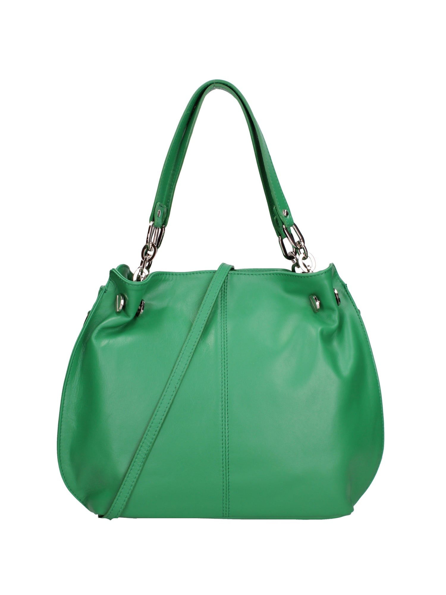 Ereba Borsa a mano da donna Made in Italy 100% pelle 3305-S47 VERDE MELA Chiara Ferretti