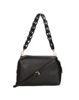 Livia Borsa a spalla da donna Vera pelle 06443-NERO Chiara Ferretti