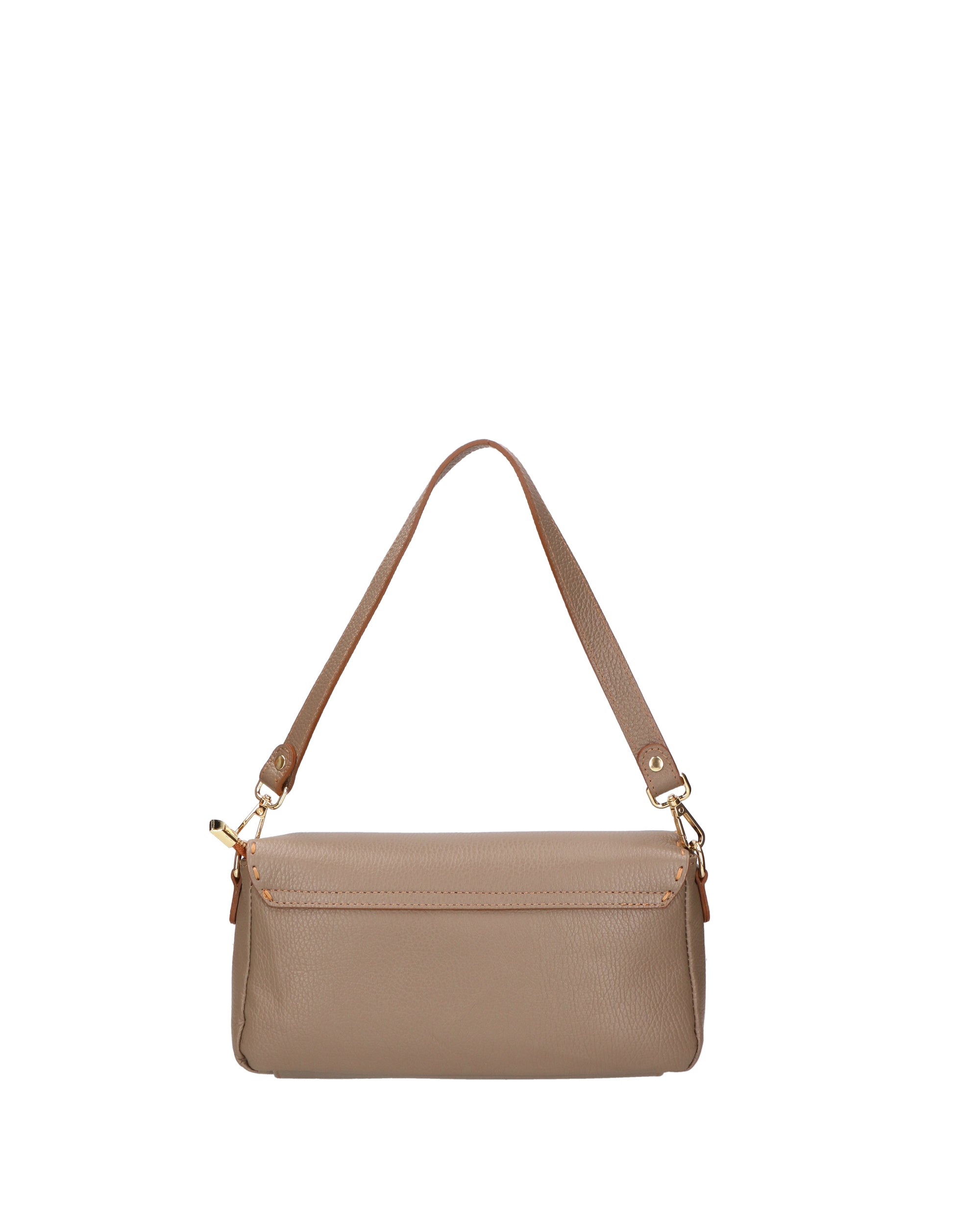 Wally Borsa a spalla da donna Vera pelle 06869-D40 TAUPE Chiara Ferretti