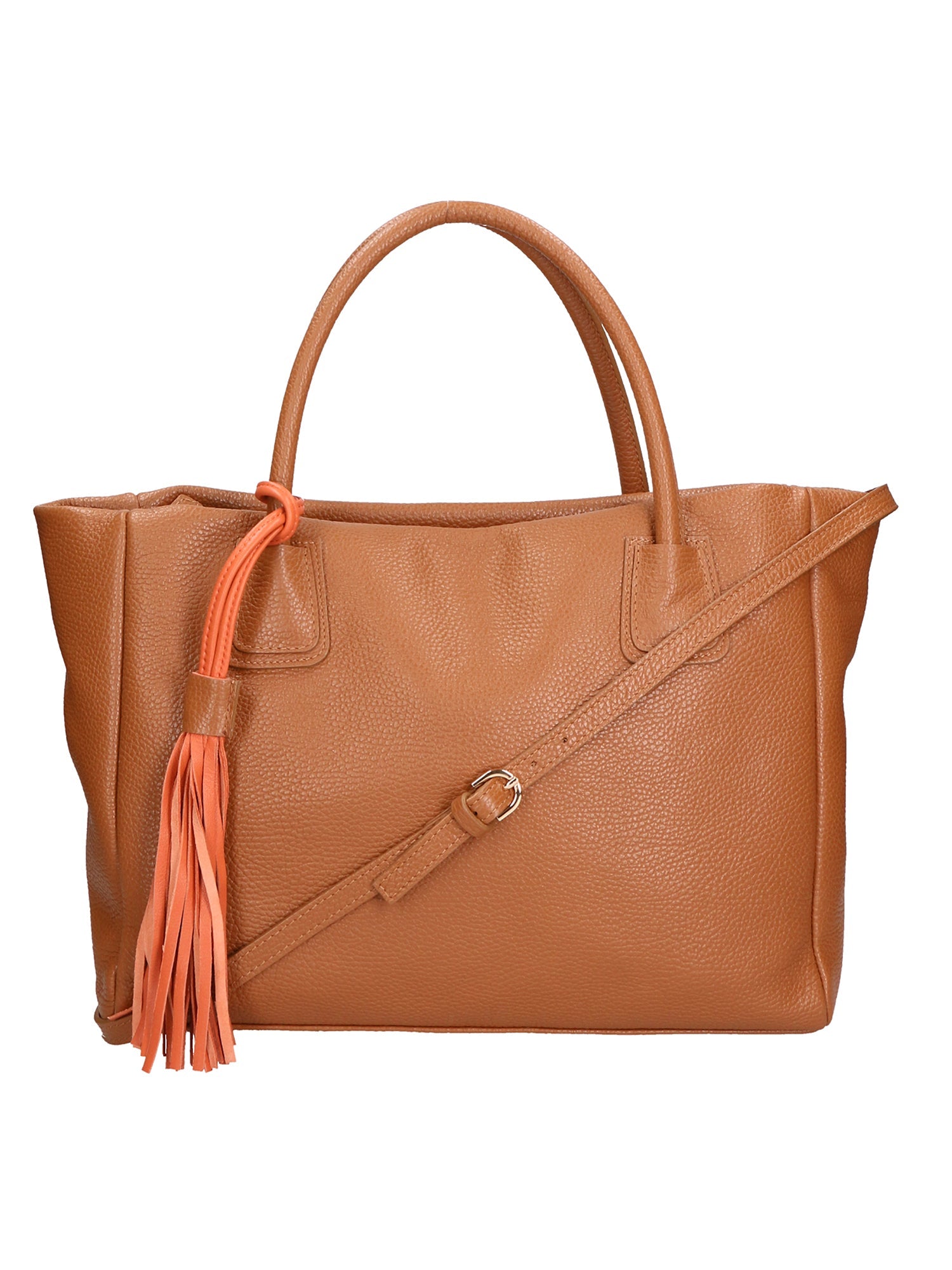 Rosalie Borsa a spalla da donna 100% pelle 06503-D17 CUOIO SCURO Chiara Ferretti
