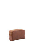 Pochette unisex in vera pelle Made in Italy 4401-MARRONE Alessia Firenze