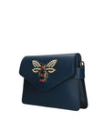 Alethea Borsa a tracolla donna Vera pelle 8801-BLU Chiara Ferretti