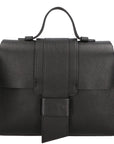 Immacolata Borsa a mano da donna Vera pelle 06244-D28 NERO+D28 NERO Chiara Ferretti
