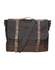 Minerva Borsa a mano unisex Canvas e pelle ZG3011-NERO BLACK Chiara Ferretti