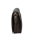 Fiammetta Borsa a mano da donna Vera pelle 9110-TMORO DARK BROWN Chiara Ferretti