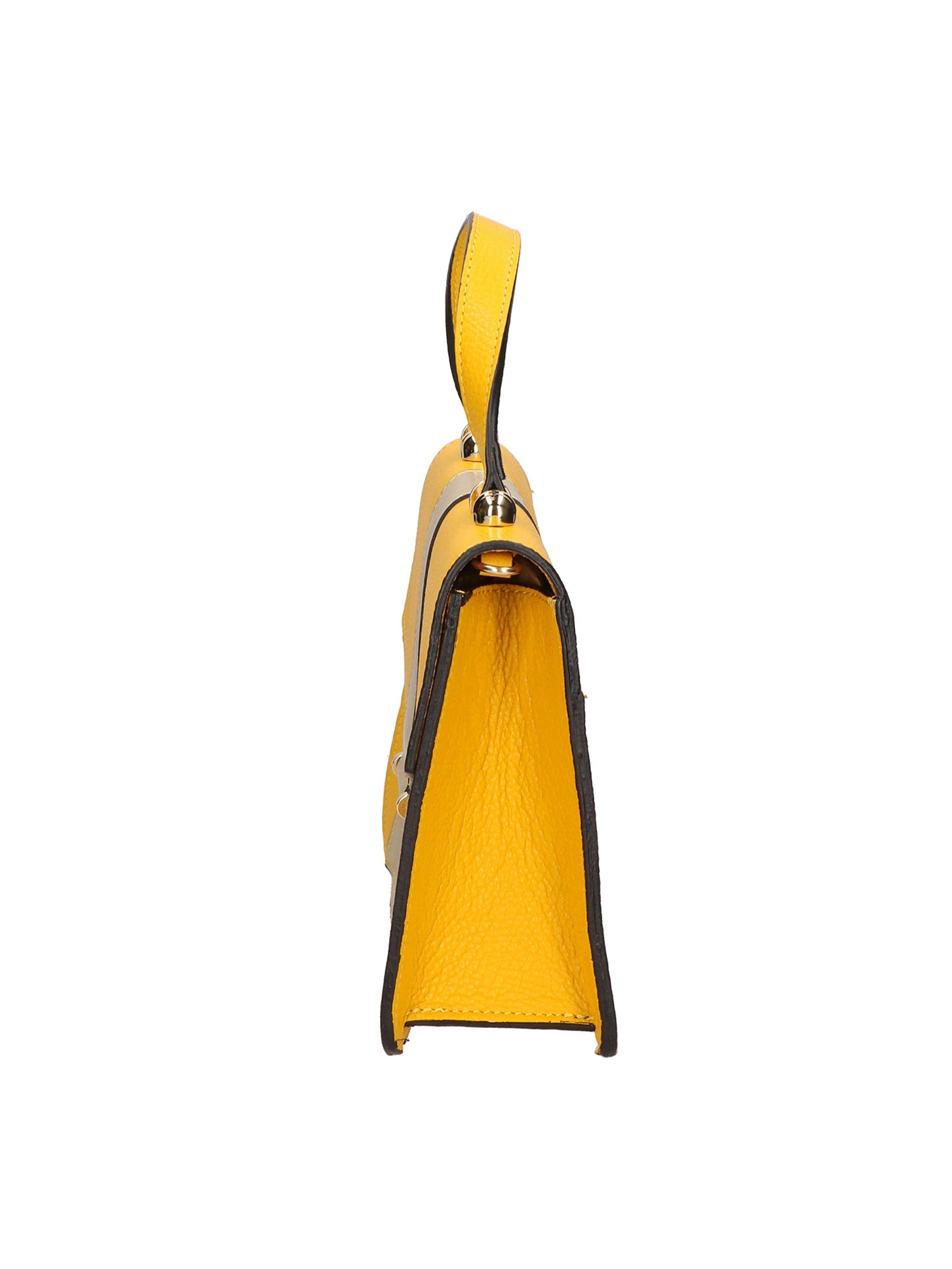 Nerina Borsa a mano da donna Vera pelle 191848-GIALLO+ORO Chiara Ferretti