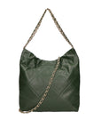 Violante Borsa a spalla donna Vera pelle 06897-S14 VERDE SCURO Chiara Ferretti