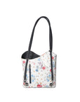Elsa Borsa a spalla da donna Vera pelle 80056-D26 BLU SCURO DARK BLUE Chiara Ferretti