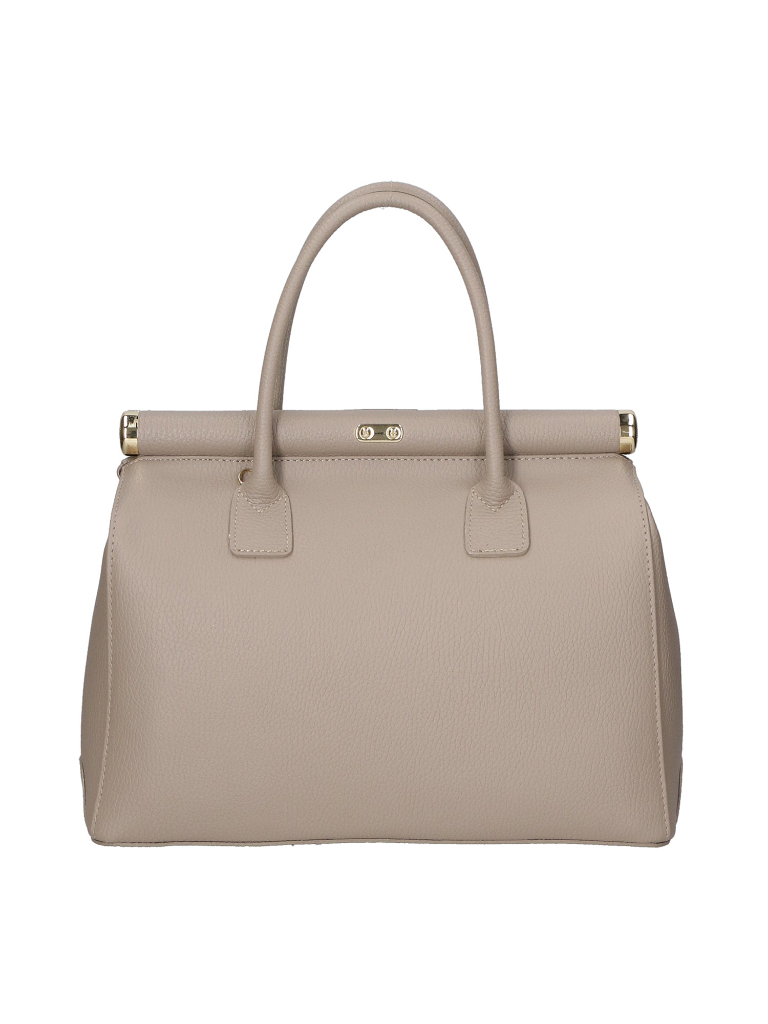 Aleria Borsa a mano da donna Vera pelle 8005-D07 TAUPE CHIARO Chiara Ferretti
