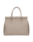 Aleria Borsa a mano da donna Vera pelle 8005-D07 TAUPE CHIARO Chiara Ferretti