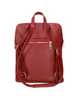 Vivenzia Women's Backpack in Genuine Leather Made in Italy 23x29x6.5 cm