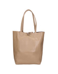 Valentina Borsa a mano da donna 100% pelle 06733-D07 TAUPE CHIARO Chiara Ferretti