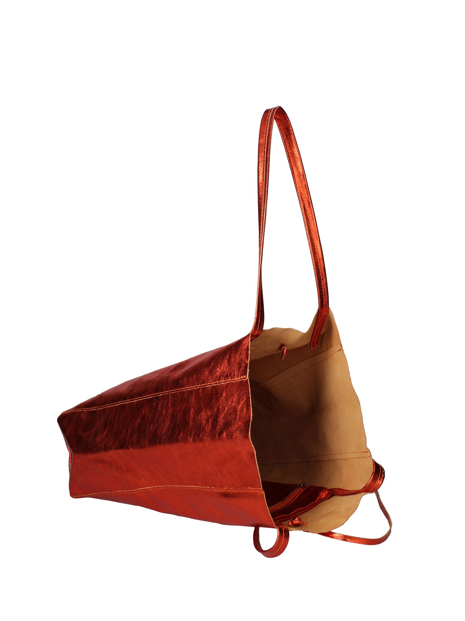 Íris Borsa a mano da donna Vera Pelle 07565-L010 ARANCIO Chiara Ferretti