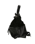 Firenze Borsa a mano da donna Vera pelle 01838-D28 NERO BLACK Chiara Ferretti
