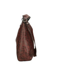 Ondina Borsa a spalla da donna Vera pelle 6569-BORDO BORDEUX Chiara Ferretti