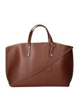 Lumena Borsa a mano da donna Vera pelle 2094-L131 MARRONE Chiara Ferretti