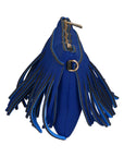 Oxsana Borsa a spalla da donna Neoprene 1311-BLU DARK BLUE Chiara Ferretti