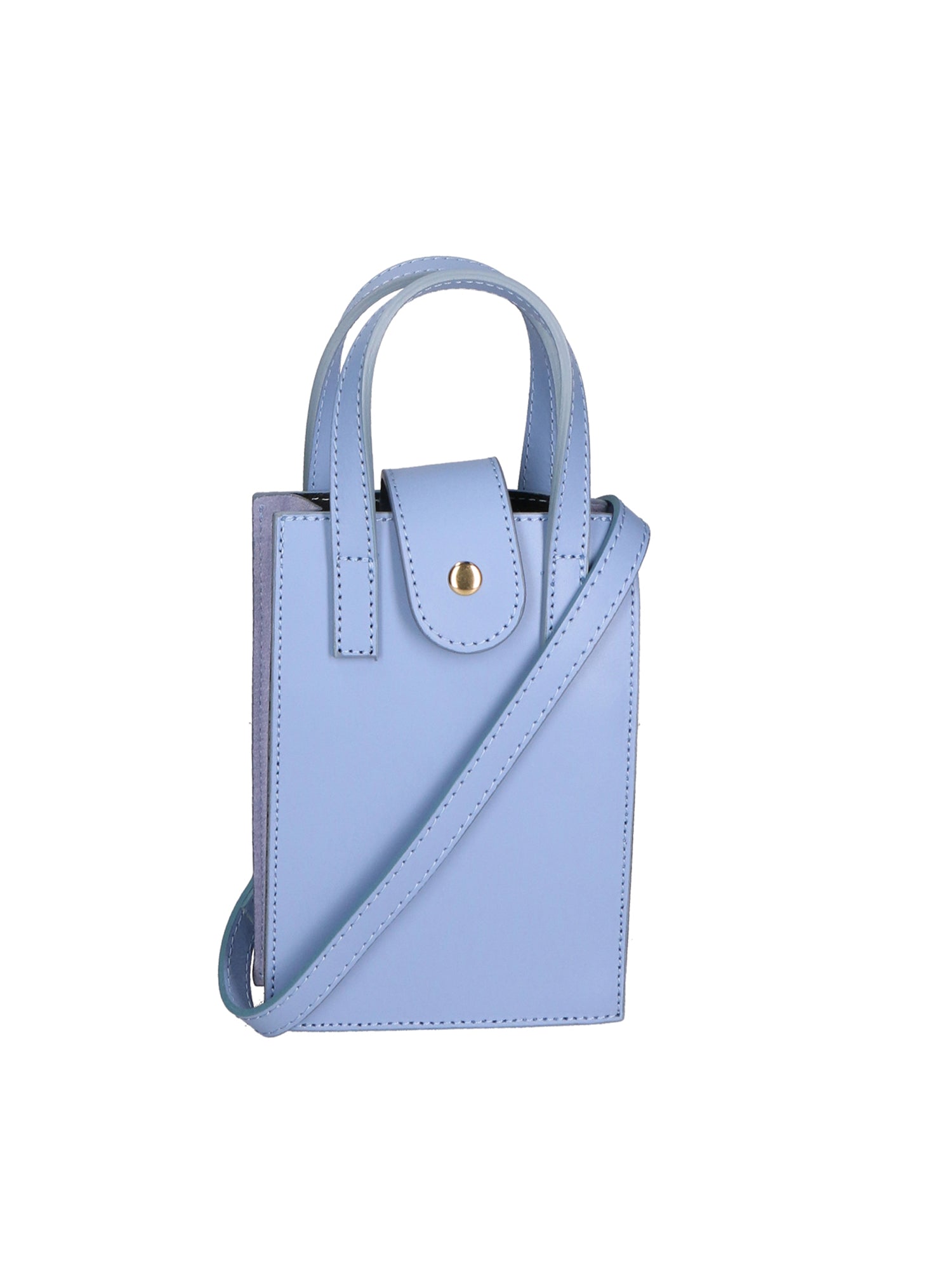 Giusi Borsa a mano da donna Vera pelle 05991-L220 AZZURRO+54 AZZURRO Chiara Ferretti