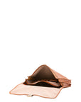 Borsa a mano unisex in vera pelle Made in Italy 4017-MIELE Alessia Firenze