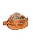 Gianna 05918-D44 CUOIO Marsupio da donna in vera pelle Chiara Ferretti