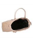 Enza Damenhandtasche aus echtem Leder, hergestellt in Italien, 27 x 32 x 13 cm
