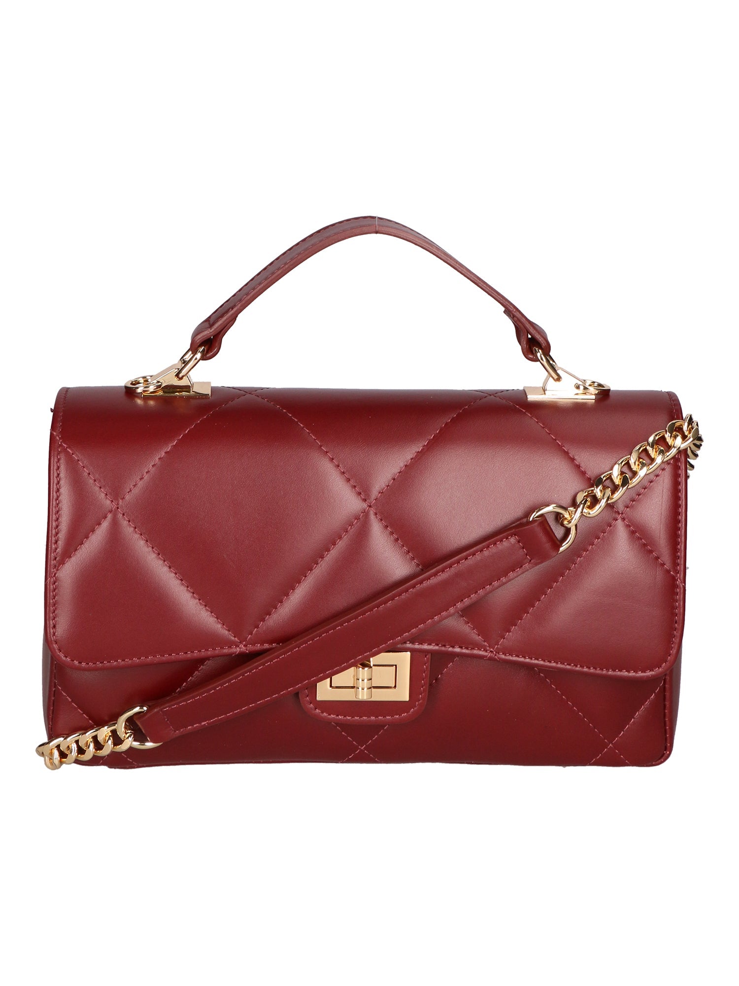 Vita Borsa a spalla da donna Vera pelle 06879-S10 RUBINO Chiara Ferretti