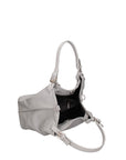 Damen-Schultertasche aus echtem Leder, hergestellt in Italien, 29 x 32 x 17 cm