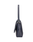 Jasmine Borsa a spalla da donna Vera pelle 06496-S24 BLU JEANS Chiara Ferretti
