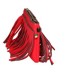 Oxsana Borsa a spalla da donna Neoprene 1311-ROSSO RED Chiara Ferretti