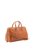 Borsa da viaggio unisex in vera pelle 100% cotone 4040-MIELE Alessia Firenze