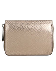Nohemi Portafoglio donna vera pelle Zip 524072-BRONZO Chiara Ferretti