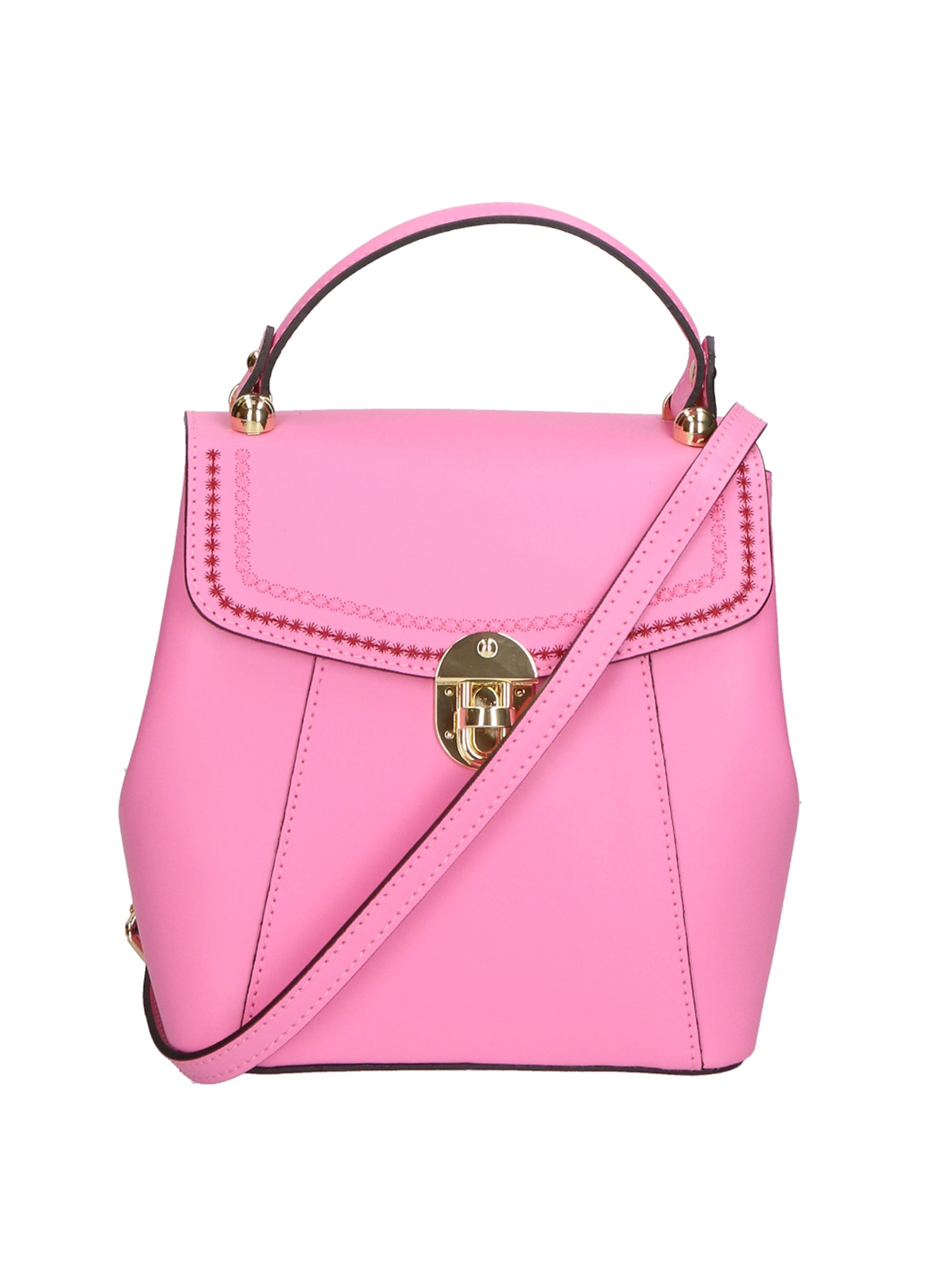 Giuditta Borsa a mano da donna 100% pelle 05937-L213 PINK Chiara Ferretti