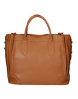 Doralice Borsa a mano da donna Vera pelle 80029-D17 CUOIO SCURO DARK COGNAC Chiara Ferretti