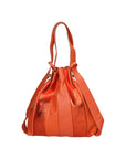 Oceania Borsa a spalla da donna Vera pelle 580041-ARANCIO ORANGE Chiara Ferretti