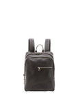 Zaino in vera pelle unisex 100% cotone 4316-NERO Alessia Firenze