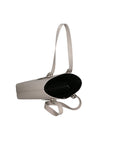 Germana Borsa a spalla da donna 100% pelle 05924-B86 GRIGIO Chiara Ferretti