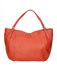 Sirma Borsa a mano da donna Vera pelle 06518-D61 MATTONE Chiara Ferretti