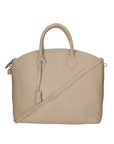 Dorella Borsa a mano da donna 100% pelle 80030-TAUPE Chiara Ferretti