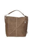 Elga Borsa a spalla da donna Vera pelle 80051-TAUPE Chiara Ferretti
