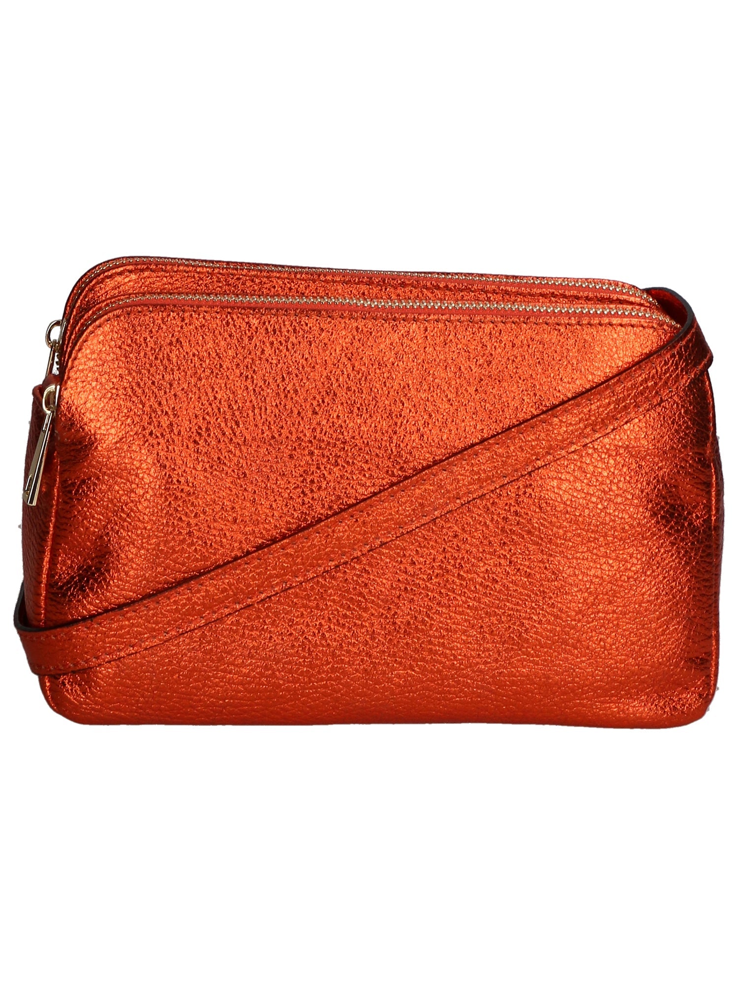 Giovanna Pochette da donna Vera pelle 05931-DL35 ARANCIO Chiara Ferretti