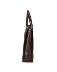 Flaminia Borsa a mano da donna Vera pelle 9115-TMORO DARK BROWN Chiara Ferretti