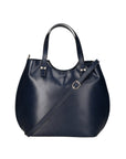 Egle Borsa a mano da donna Vera pelle 80046-BLU Chiara Ferretti